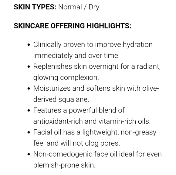 NIB KEYS SOULCARE DEEPLY REPLENISHING FACIAL OIL - Picture 3 of 14